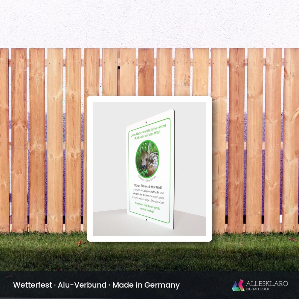 Szene Gartenzaun