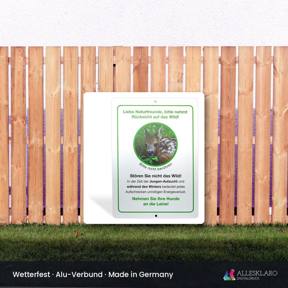 Szene Gartenzaun