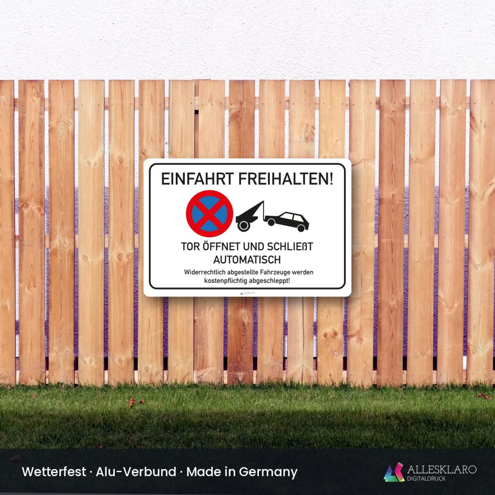Szene Gartenzaun