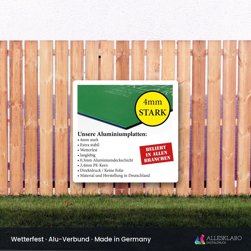 Szene Gartenzaun