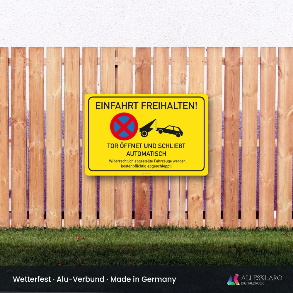 Szene Gartenzaun