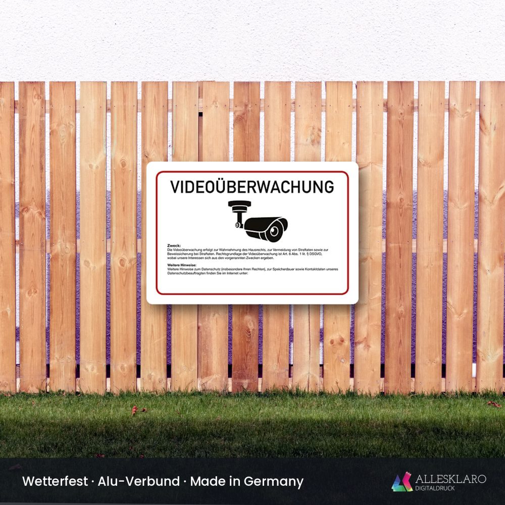 Szene Gartenzaun