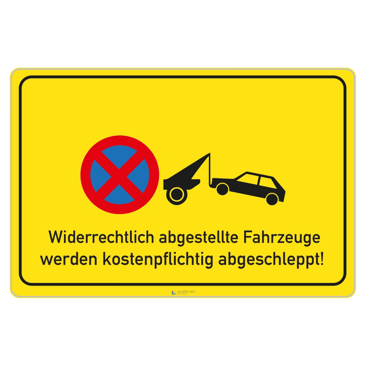 Parken verboten Schild